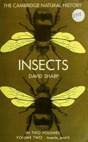 Cover of: Insects. by Sharp, David