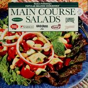 Cover of: Main course salads