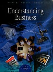 Cover of: Understanding business by William G. Nickels