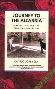 Cover of: Journey to the Alcarria