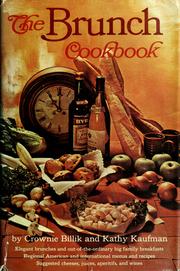 Cover of: The brunch cookbook