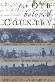 Cover of: For Our Beloved Country by Speer Morgan