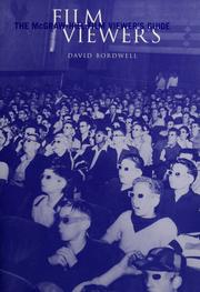 Cover of: The McGraw-Hill film viewer's guide by David Bordwell