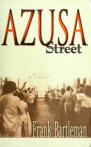 Cover of: Azusa Street by Frank Bartleman