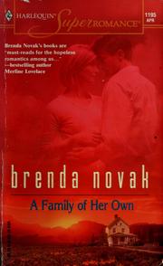 Cover of: A family of her own