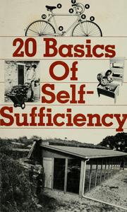 Cover of: 20 basics of self-sufficiency by by the editors of Rodale Press, Inc.
