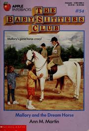 Cover of: Mallory and the Dream Horse (The Baby-Sitters Club #54) by Ann M. Martin