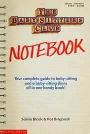 Cover of: Notebook by Sonia Black