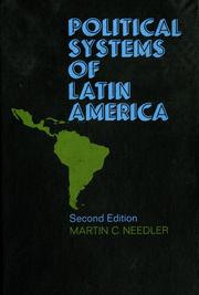 Cover of: Political systems of Latin America.