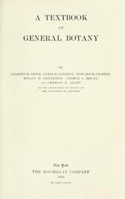 A textbook of general botany by Gilbert Morgan Smith