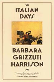 Cover of: Italian Days by Barbara Grizzuti Harrison