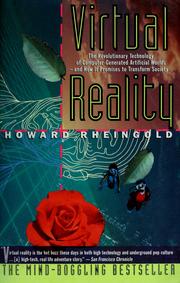 Cover of: Virtual Reality by Howard Rheingold
