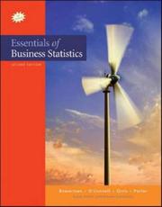 Cover of: Essentials of Business Statistics with Student CD (The Mcgraw-Hill/Irwin Series: Business Statistics and Quantitative Methods and Management Science)