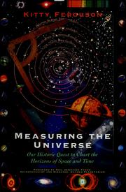 Cover of: Measuring the universe by Kitty Ferguson