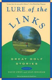 Cover of: Lure of the Links: Great Golf Stories