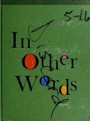 Cover of: In other words by Greet, William Cabell