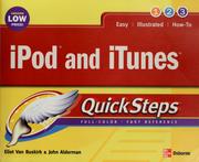 Cover of: iPod and iTunes QuickSteps (Quicksteps) by Eliot Van Buskirk, John Alderman