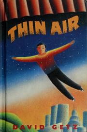 Cover of: Thin air by David Getz