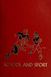 Cover of: School And Sport: Volume 10 of 16 Volumes