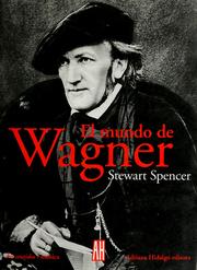 Cover of: El Mundo de Wagner by Stewart Spencer