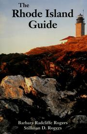 Cover of: The Rhode Island guide