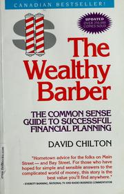 Cover of: The Wealthy Barber: the common sense guide to successful financial planning