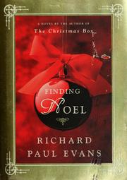 Cover of: Finding Noel by Richard Paul Evans