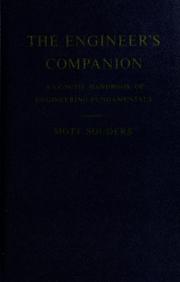 Cover of: The engineer's companion by Mott Souders