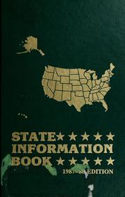 State information book by Geraldine U. Jones, Gerry Jones, Susan D. Hillenbrand