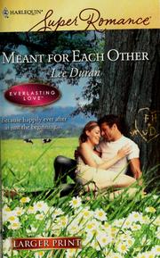 Cover of: Meant for each other