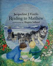 Cover of: Reading to Matthew by Jackie Vivelo