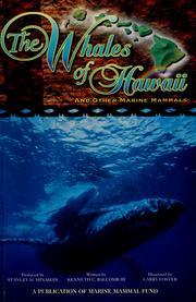 Cover of: The Whales of Hawaii by Kenneth C. Balcomb III