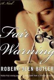 Cover of: Fair warning: a novel