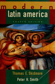 Cover of: Modern Latin America by Thomas E. Skidmore