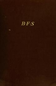 Particulars of My Life (B.F. Skinner's Autobiography, Pt 1) by B. F. Skinner