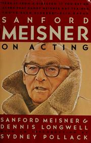 Cover of: Sanford Meisner on acting by Sanford Meisner