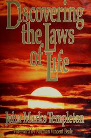 Cover of: Discovering the laws of life