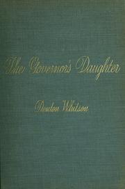 Cover of: The Governor's daughter.