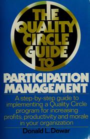 Cover of: The quality circle guide to participation management by Donald L. Dewar