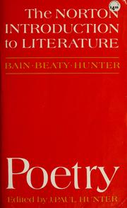 Cover of: Poetry. by J. Paul Hunter