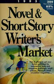 Cover of: Novel & short story writer's market by Robin Gee