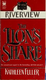 Cover of: LION'S SHARE (Riverview, 2)