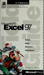 Cover of: Microsoft Excel 97 Field Guide by Stephen L. Nelson