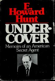 Cover of: Undercover: memoirs of an American secret agent