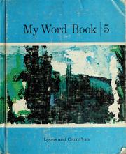 Cover of: My word book by Don C. Rogers