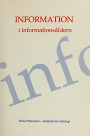 Cover of: Information i informationsåldern by Rune Pettersson