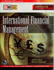 Cover of: International financial management by Cheol S. Eun