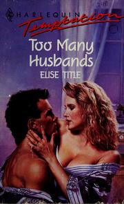 Cover of: Too Many Husbands by Title