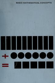 Cover of: Basic mathematical concepts