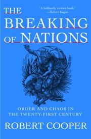 Cover of: The Breaking of Nations by Robert Cooper - undifferentiated